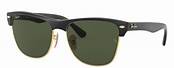 Ray-Ban Clubmaster Green On Gold