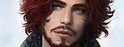 Red Hair Male Character Art
