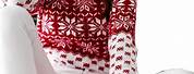 Red and White Snowflake Sweater