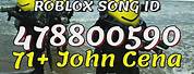 Roblox Radio John Cena ID