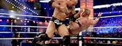 Rock vs John Cena in the Boxing Match