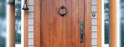 Rustic Solid Wood Front Doors