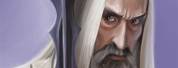 Saruman the White Tolkien Art