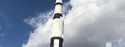 Saturn V Rocket with USA On It