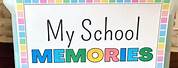 School Memory Box Label