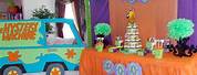 Scooby Doo Party Table Set Up