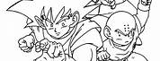 Scouter Coloring Pages Dragon Ball Z