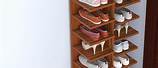 Shoe Rack Wooden Shelves