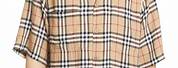 Short Sleeve Burberry Button Up Shirt