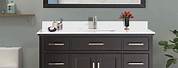 Single Sink Vanity with Hutch