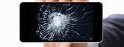Smashed Smartphone Screen