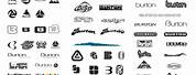 Snowboard Brand Logos
