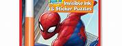Spider-Man Invisible Ink Book