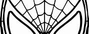 Spider-Man Mask Coloring Page