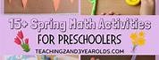 Spring Math Activities for Preschool