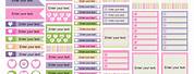 Sticker Layout Template PNG