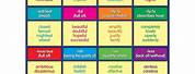 Suffix Chart Montessori Elementary