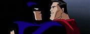 Superman and Batman in Justice League Cartoon