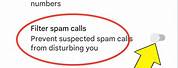 Suspected Spam Call Meaning