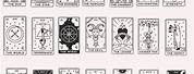 Tarot Card Template Heart