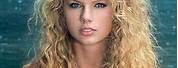 Taylor Swift Curly Hair Photo Shoot