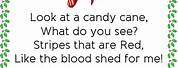 The Candy Cane Poem About Jesus and Christmas