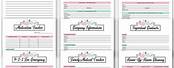 The Household Planner Free Printables