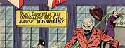 The Invisible Man as a Comic Book Superhero