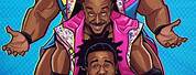 The New Day Drawing WWE
