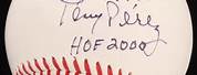 Tony Perez Signed Baseball