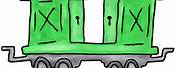 Train Box Car Clip Art