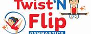 Twist and Flip Gymnastics Logo
