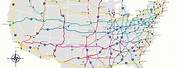 US Road Map Interstate 65