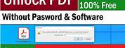 Unlock PDF File Forgot Password