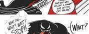 Venom and Spider-Man Comic Strips Funny