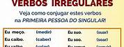 Verbos Irregulares Portugues