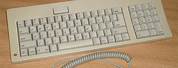 Vintage Macintosh Keyboard with Icon