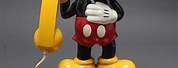 Vintage Rotary Mickey Mouse Telephone