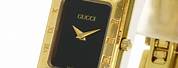 Vintage Square Face Gucci Gold Watch
