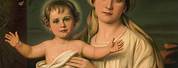 Virgin Mary and Baby Jesus Art