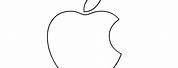 Visual Language Drawing On Apple Logo