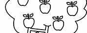 Way Up High in the Apple Tree Coloring Page