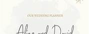 Wedding Planner Cover Page Template