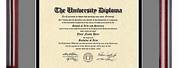 West Point Degree Certificate