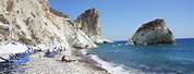 White Beach Santorini Greece