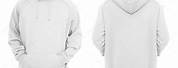 White Jacket Hoodie Front and Back
