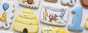Winnie Pooh 1st Birthday Sugar Cookies