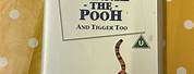 Winnie the Pooh and Tigger Too VHS VCR Tape