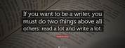 Writing Fiction Quote