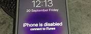 iOS 6 iPhone Is Disabled